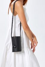 small shoulder bag black