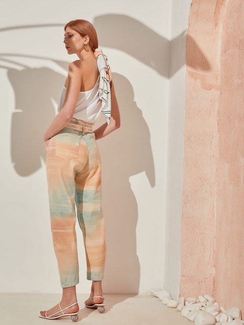 women’s printed jeans