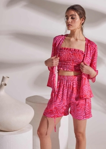 γυναικεία βερμούδα ροζ