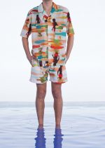 Men's designer beachwear