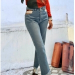 BURST JEANS MID BLUE WASH - Image 3