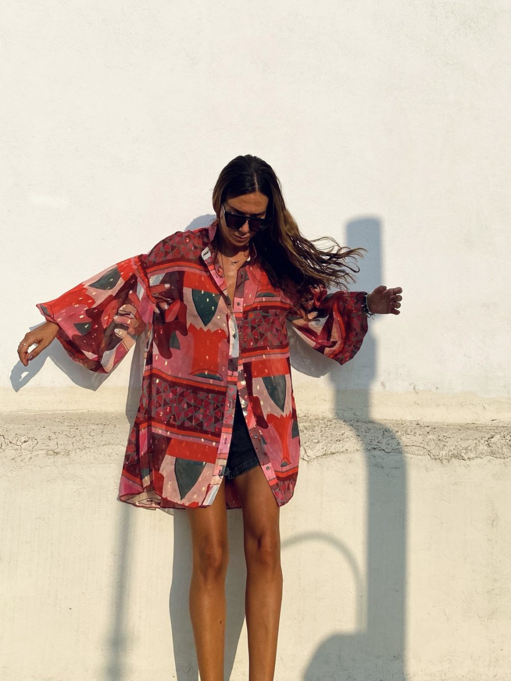 Larnia Singlet - Greece Print