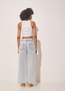 BLAST WIDE LEG JEANS LIGHT BLUE