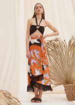 black criss cross top