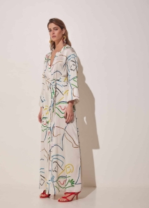 Ariadne Printed maxi dress Intimacy