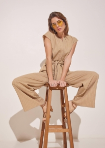 LINEN JUMPSUIT