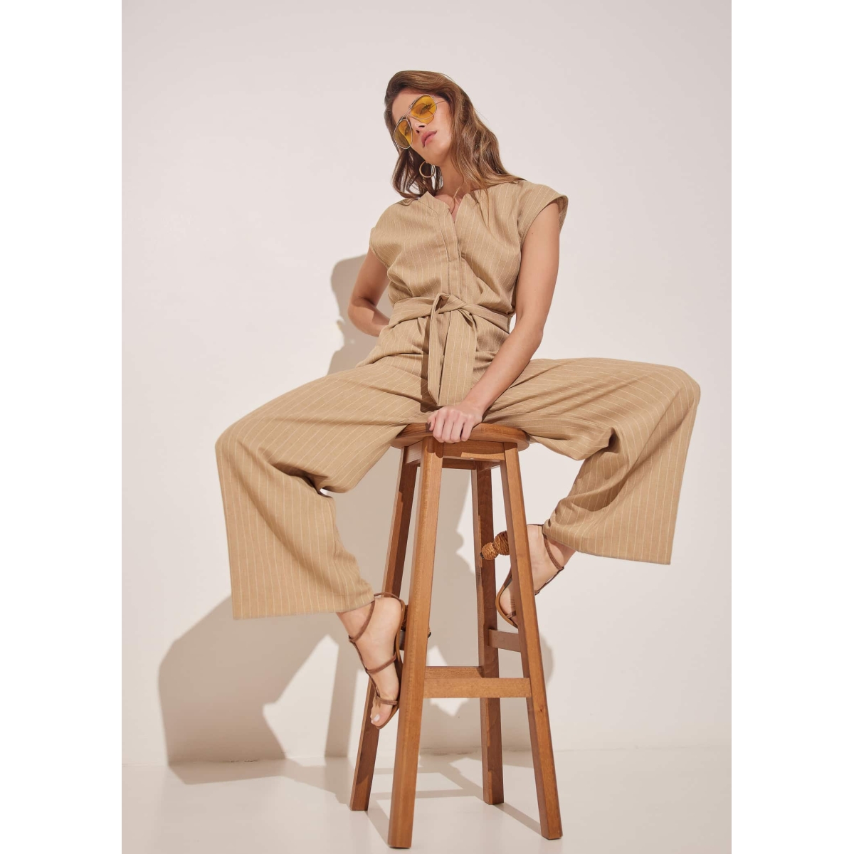 LINEN JUMPSUIT