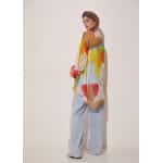 EROS PRINTED TUNIC TOP HUG PRINT