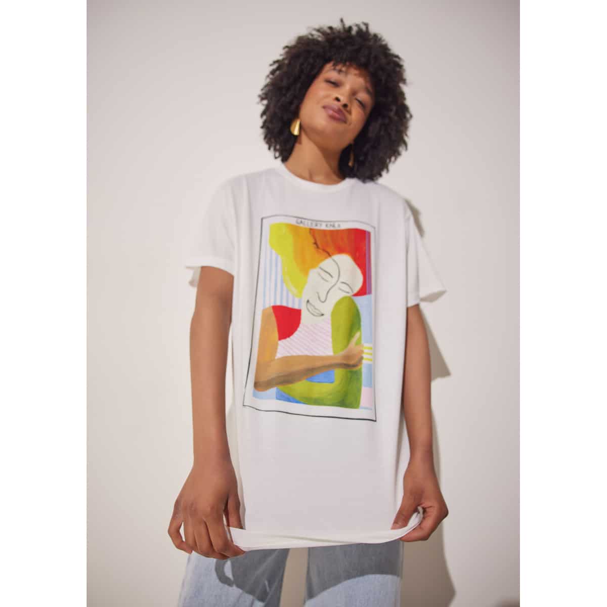 UNISEX T-SHIRT PRINTED HUG