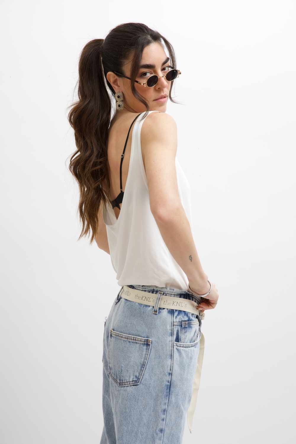 BLAST WIDE LEG JEANS LIGHT BLUE