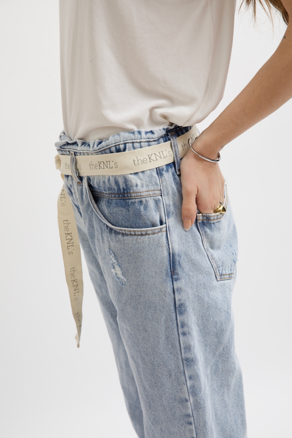 BLAST WIDE LEG JEANS LIGHT BLUE