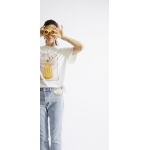 MANIFEST UNISEX T-SHIRT PRINT JASMINE