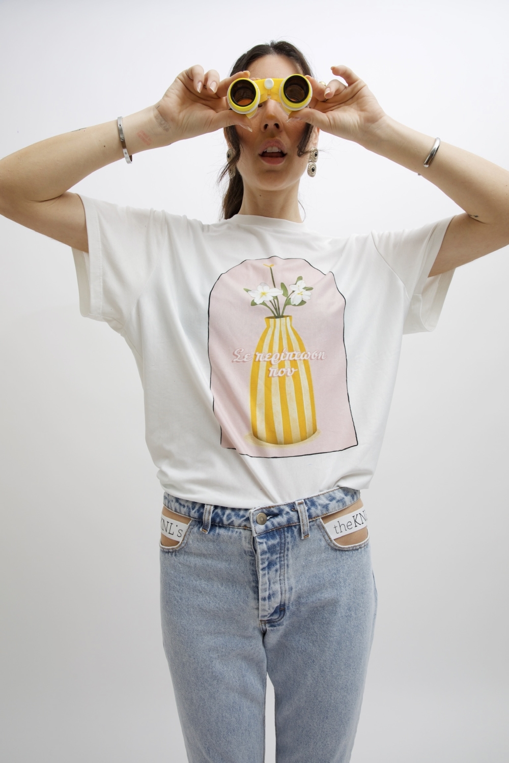 MANIFEST UNISEX T-SHIRT PRINT JASMINE