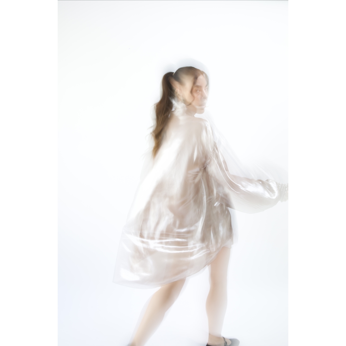 EROS MINIMAL TUNIC TOP MIRROR GOLD