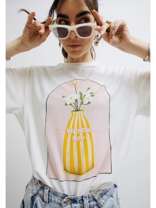MANIFEST UNISEX T-SHIRT PRINT JASMINE