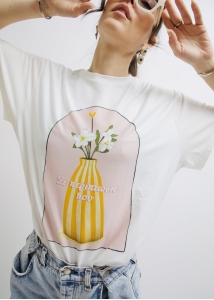 MANIFEST UNISEX T-SHIRT PRINT JASMINE