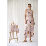 FLOW POLYMORPHIC DRESS-SKIRT PINK WALL ART