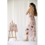 FLOW POLYMORPHIC DRESS-SKIRT PINK WALL ART