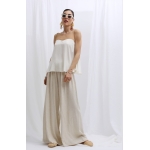RHEA LINEN WIDE LEG PANTS NATURAL