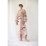 FLOW POLYMORPHIC DRESS-SKIRT PINK WALL ART