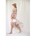 FLOW POLYMORPHIC DRESS-SKIRT PINK WALL ART