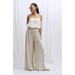 RHEA LINEN WIDE LEG PANTS NATURAL