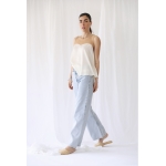 LIGHT PEPLO TOP OFF WHITE