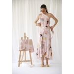 FLOW POLYMORPHIC DRESS-SKIRT PINK WALL ART