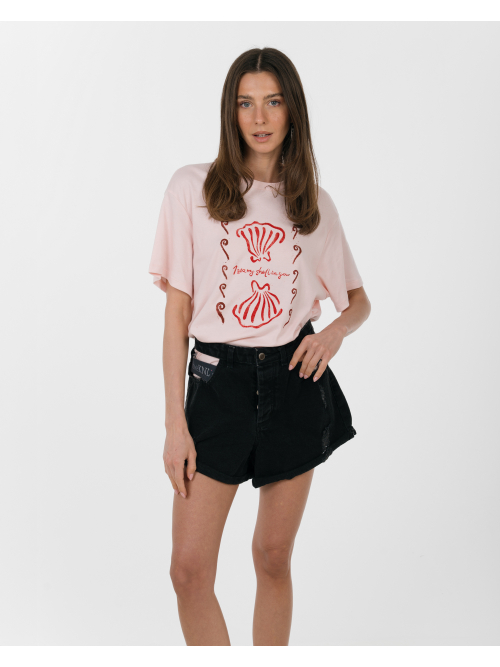 MAIDEN DENIM SHORTS BLACK WASH