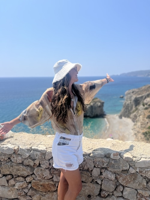 MAIDEN DENIM SHORTS WHITE WASH