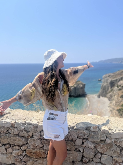 MAIDEN DENIM SHORTS WHITE WASH