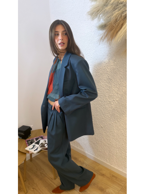 SOULMATE BLAZER COOL-WOOL BLUE RAF