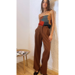 RELATE PANTS COOL-WOOL CARAMEL CAFE