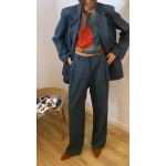 RELATE PANTS COOL-WOOL BLUE RAF