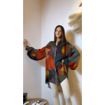 EROS PRINTED TUNIC TOP GIRLS TALK