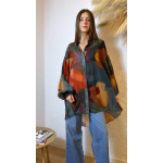 EROS PRINTED TUNIC TOP GIRLS TALK