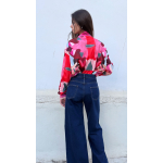 OUTBURST JEANS BLUE-BLACK WASH