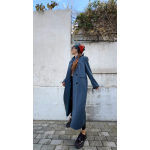 SOUL COAT OUTERWEAR WOOL BLUE RAF
