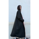 SOUL COAT OUTERWEAR WOOL STRIPED GREY