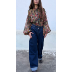 BOUNDLE WIDE LEGS BLUE BLACK JEANS