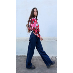 OUTBURST JEANS BLUE-BLACK WASH