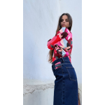 OUTBURST JEANS BLUE-BLACK WASH