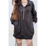 TRANSMEET DRESS SPARKLING BROWN