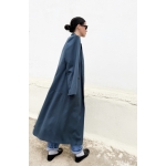 SOUL COAT OUTERWEAR WOOL BLUE RAF