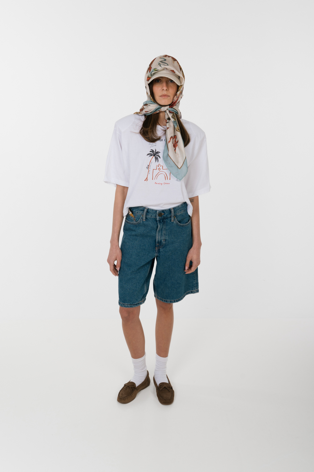 JUMPY DENIM BLUE WASH BERMUDA SHORTS