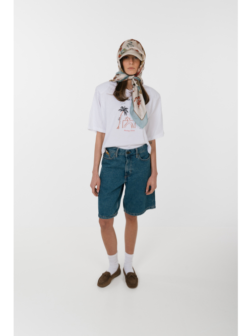 JUMPY DENIM BLUE WASH BERMUDA SHORTS