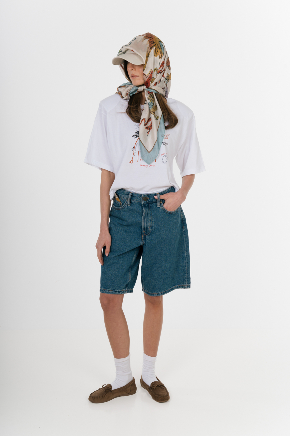 JUMPY DENIM BLUE WASH BERMUDA SHORTS
