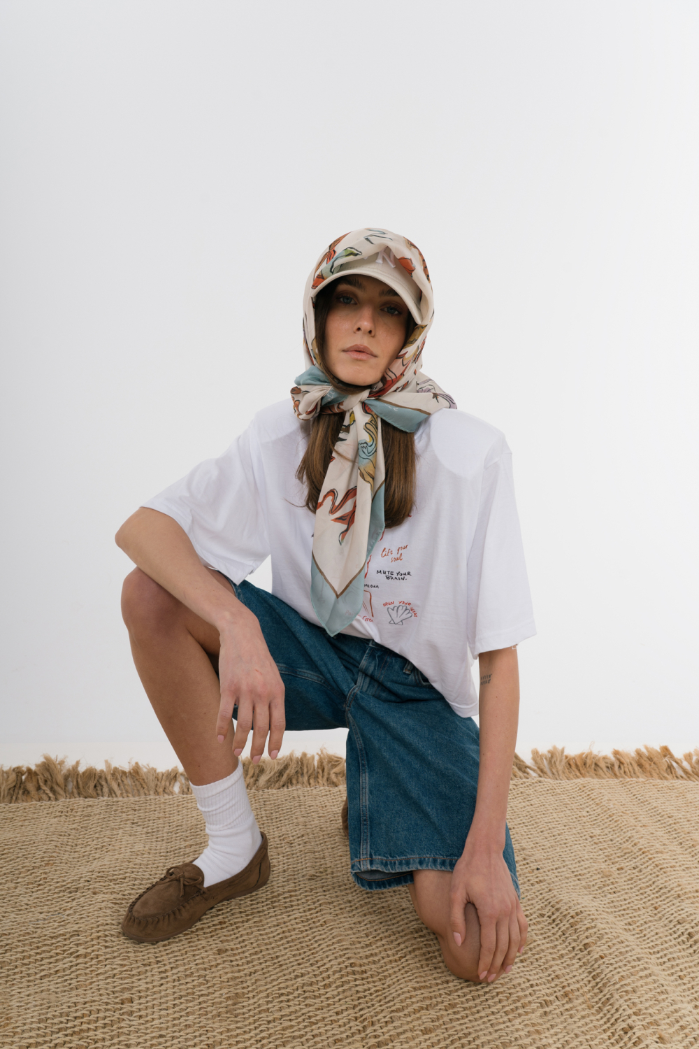 RAW BOXY TOP STORY-PAINTED IN WHITE