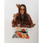 EROS NEW PRINTED TUNIC TOP CANELLE ELEMENTS