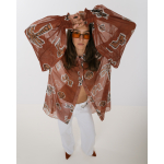 EROS NEW PRINTED TUNIC TOP CANELLE ELEMENTS